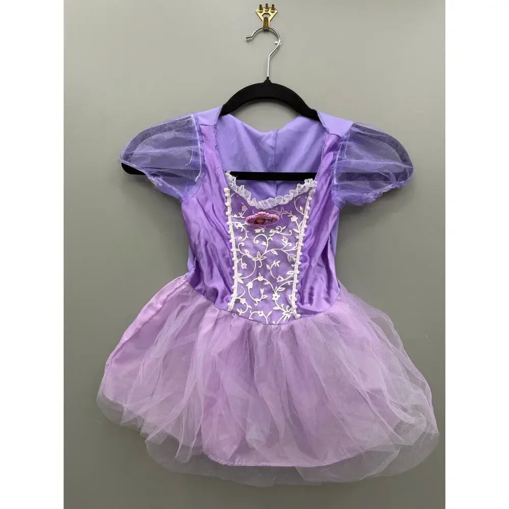 Disney Sofia the First Princess Costume Dress Girls 4-6X NWOT 2013 Jakks